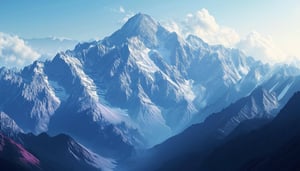 high definition mountain range